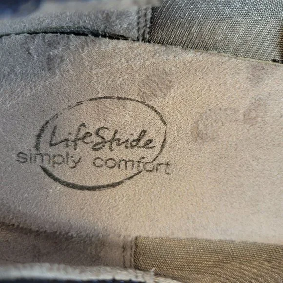 Life Stride Women's Size 10W Blue Flats Shoes Simply Comfort - Picture 11 of 13